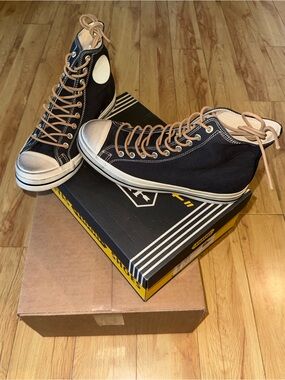 Hood Men’s 1955 Conference High Cut Sneakers OG Black